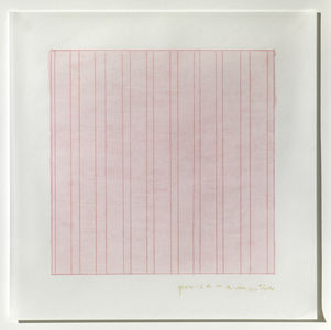 Agnes Martin, ‘Praise’, 1976