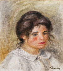 Femme en blouse blanche (Gabrielle)