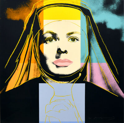 Andy Warhol, ‘Ingrid Bergman The Nun (From “The Bells of St. Mary’s”)’, 1983