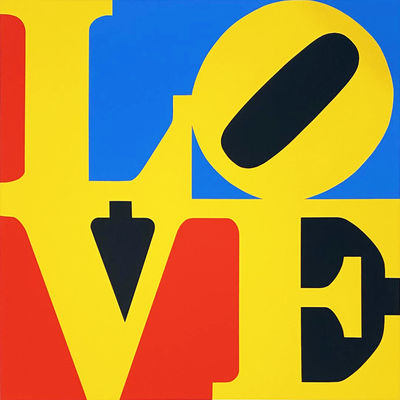 Robert Indiana, ‘The Book of Love 6’, 1996