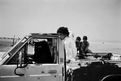 Samer Mohdad, ‘Bedouin women driving a car in the Empty Quarter, Sharoura, Saudi Arabia’, 2003