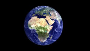 Earth - Africa, Middle East and Europe