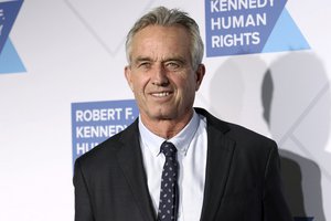 Robert F. Kennedy, Jr. attends the 2019 Robert F. Kennedy Human Rights Ripple of Hope Awards at the New York Hilton Midtown on Thursday, Dec.12, 2019, in New York