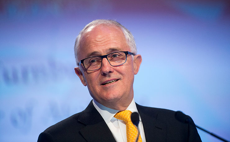 Prime Minister Malcolm Turnbull. (IMAGE:  Dept. of Defence photo by Navy Petty Officer 2nd Class Dominique A. Pineiro/Flickr)