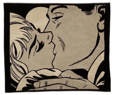 Roy Lichtenstein, ‘Kiss II, Reversible Beach Blanket’, 2013