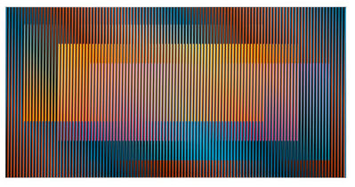 Carlos Cruz-Diez, ‘Induction Chromatique Fedix 3’, 2010