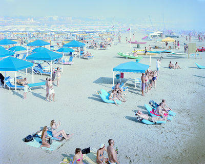 Massimo Vitali, ‘Marina di Pietrasanta Smoke (3778),2009’, 2009