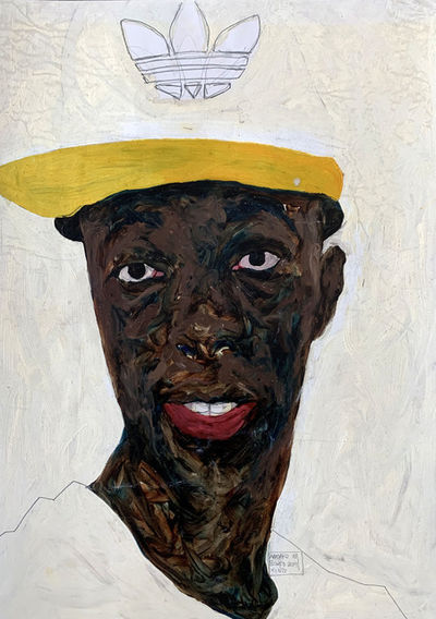 Amoako Boafo, ‘Yaw Abedi’, 2019