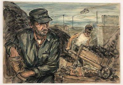 Ben Shahn, ‘"Coal workers"’, 1940