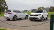 2021 Hyundai Santa Fe Highlander v Kia Sorento GT-Line comparison