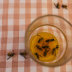 Mallacoota is being plagued by wasps. These insects drowned in a glass of juice on Monday.