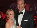  Kylie Minogue and Paul Solomons attend the the GQ Men Of The Year Awards 2019 