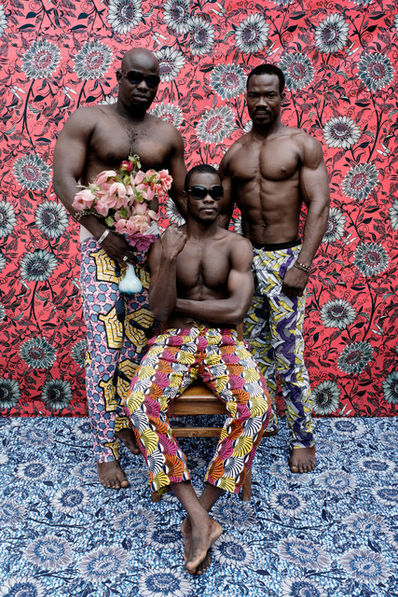 Leonce Raphael Agbodjelou, ‘Untitled (Musclemen series)’, 2012