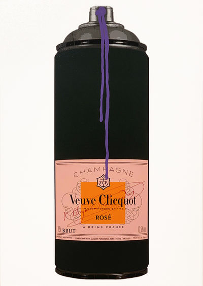 Campbell La Pun, ‘Veuve Clicquot Rose Purple’, 2021
