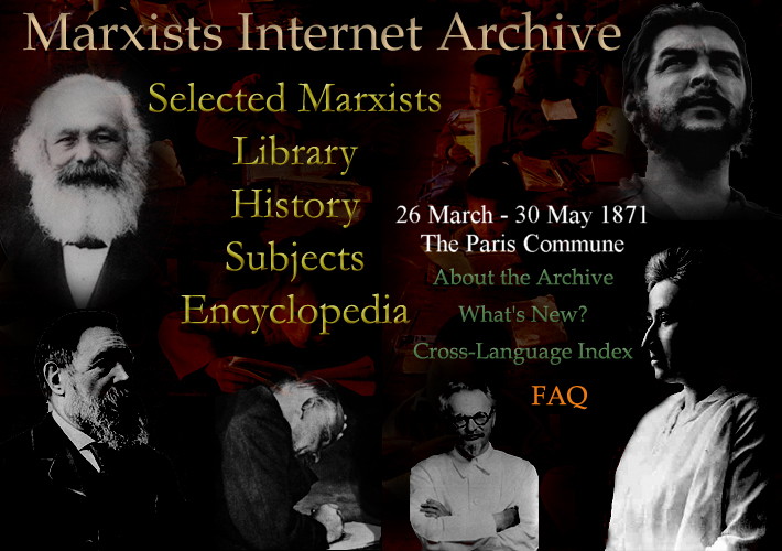 Marxists Internet Archive