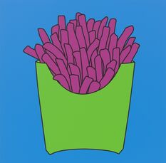 Untitled (chips blue)