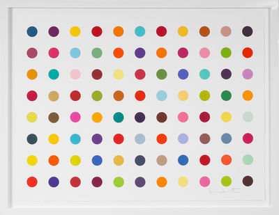 Damien Hirst, ‘Horizontal Spots, Woodcut ’, 2018