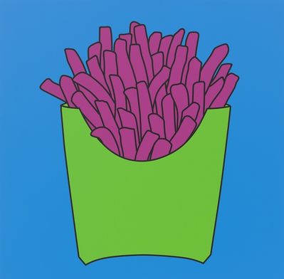 Michael Craig-Martin, ‘Untitled (chips blue)’, 2016