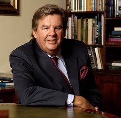 South African-born entrepreneur Johann Rupert