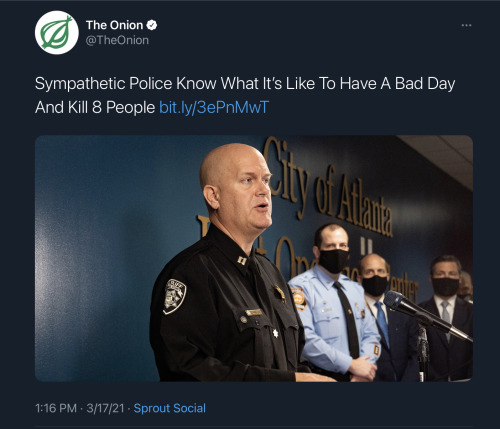 image of police press conference from the onion