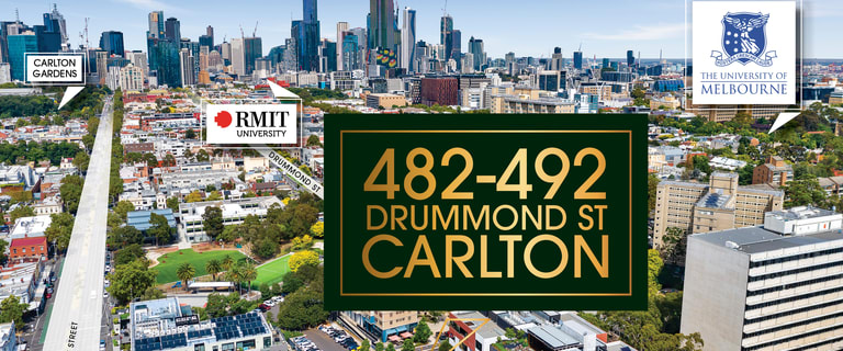 Development / Land commercial property for sale at 482-492 Drummond Street Carlton VIC 3053