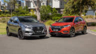 2021 Honda HR-V RS v Nissan Qashqai Midnight Edition