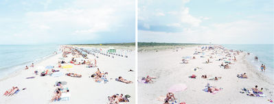 Massimo Vitali, ‘Vecchiano South and Vecchiano North (Diptych)’, ca. 2002