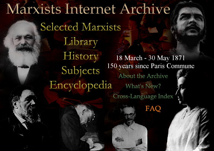 Marxists Internet Archive