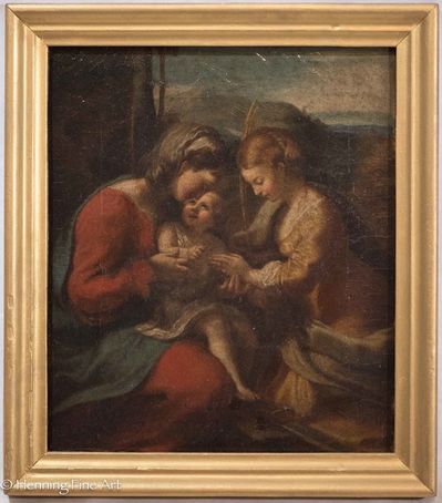 Correggio, ‘The Mystic Marriage of Saint Catherine’, ca. 1800