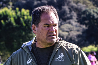 Wallabies coach Dave Rennie.