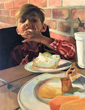 Boy Eating Pie