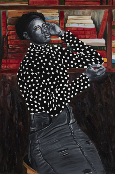 Otis Kwame Kye Quaicoe, ‘Amanda Grace in Poka Dot Turtleneck’, 2019