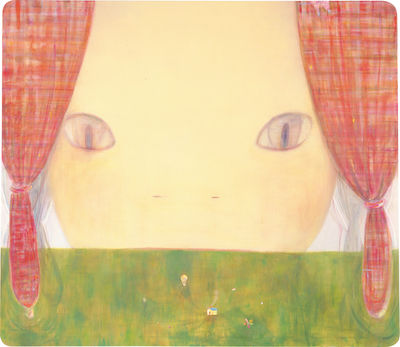 Yoshitomo Nara, ‘Untitled (in collaboration with Hiroshi Sugito)’, Acrylic on canvas