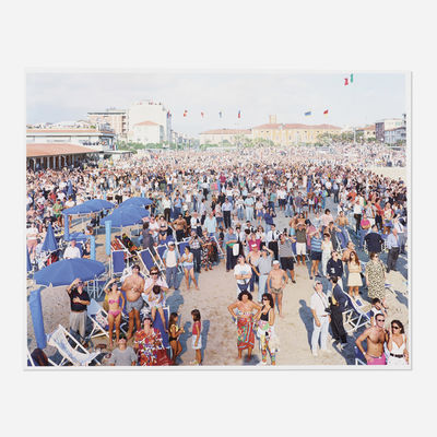 Massimo Vitali, ‘Viareggio Air Show (from the Landscapes with Figures portfolio)’, 1995