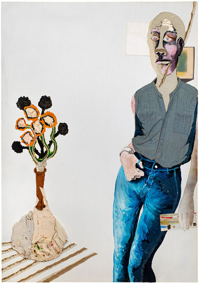 Benny Andrews, ‘Portrait of Ray Johnson ’, 1985