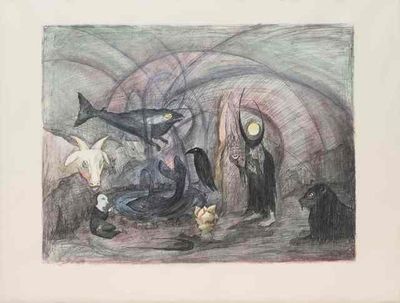 Leonora Carrington, ‘Crow Soup’, 1997