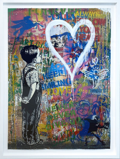 Mr. Brainwash, ‘With All My Love’, 2020