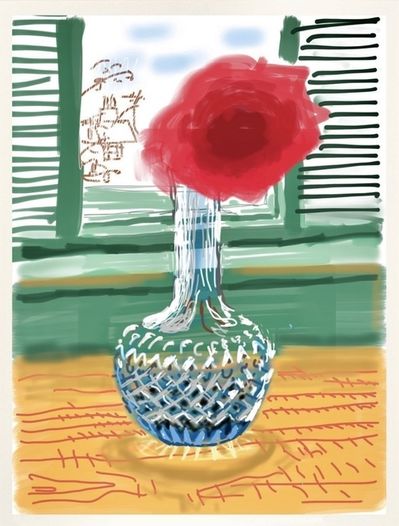 David Hockney, ‘My Window, Art Edition (No. 251–500), iPad drawing ‘No. 281’, 23rd July 2010’, 2019