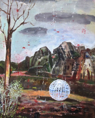 Nicky Nodjoumi, ‘The Ball’, 2018