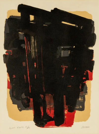 Pierre Soulages, ‘Lithographie no.8’, 1958