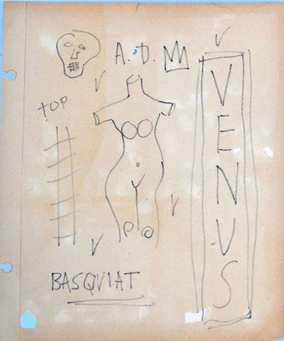 Jean-Michel Basquiat, ‘Portrait of Venus’, ca. 1980