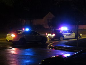 Two Indianapolis police cars