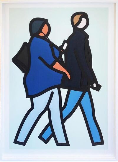 Julian Opie, ‘New York Couple 2’, 2019