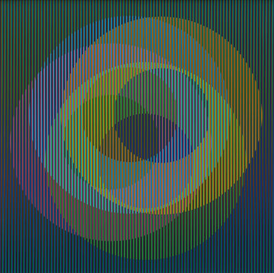 Carlos Cruz-Diez, ‘Physichromie 1498’, 2007