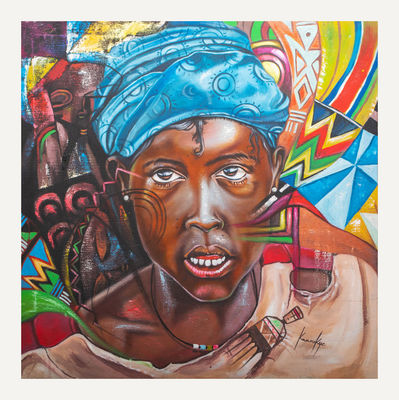 Otis Kwame Kye Quaicoe, ‘The Young Head Porter’, 2017