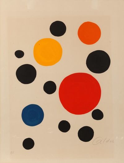 Alexander Calder, ‘Dots’