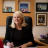 Minister for Home Affairs Karen Andrews at her electorate office on the Gold Coast. 