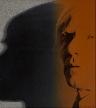 Andy Warhol The Shadow, from Myths, 1981