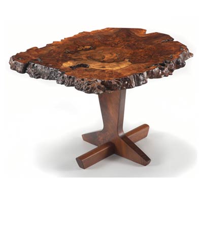 George Nakashima (American, 1905-1990) Rare Odakyu Table, 1984