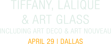 April 29 Lalique & Art Glass Signature Auction - Dallas #8040 